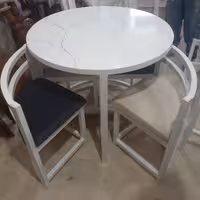 نهار خوری کمجا 4نفره ،صفحه دایره 90cm ارسال از طریق  باربری،پس کرایه