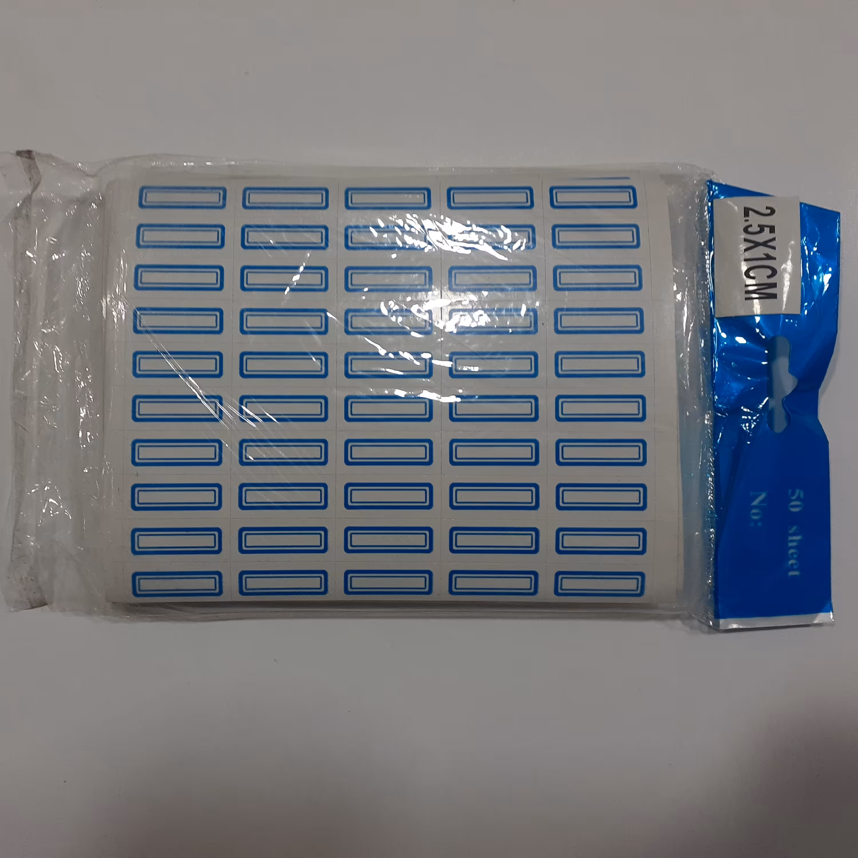 برچسب دورآبی اسم و فامیل 50عددی