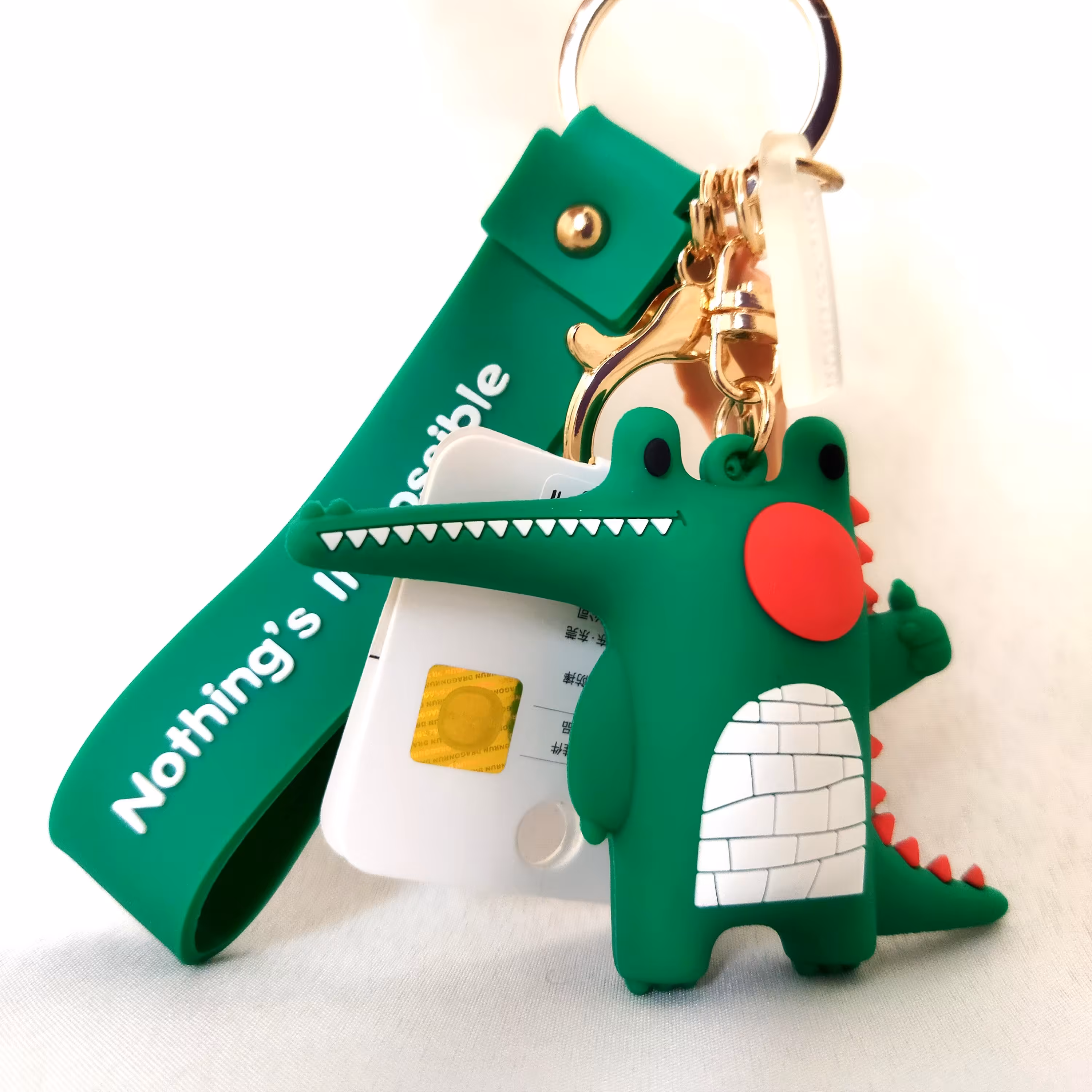 جاکلیدی سیلیکونی طرح دایناسور درجه یک