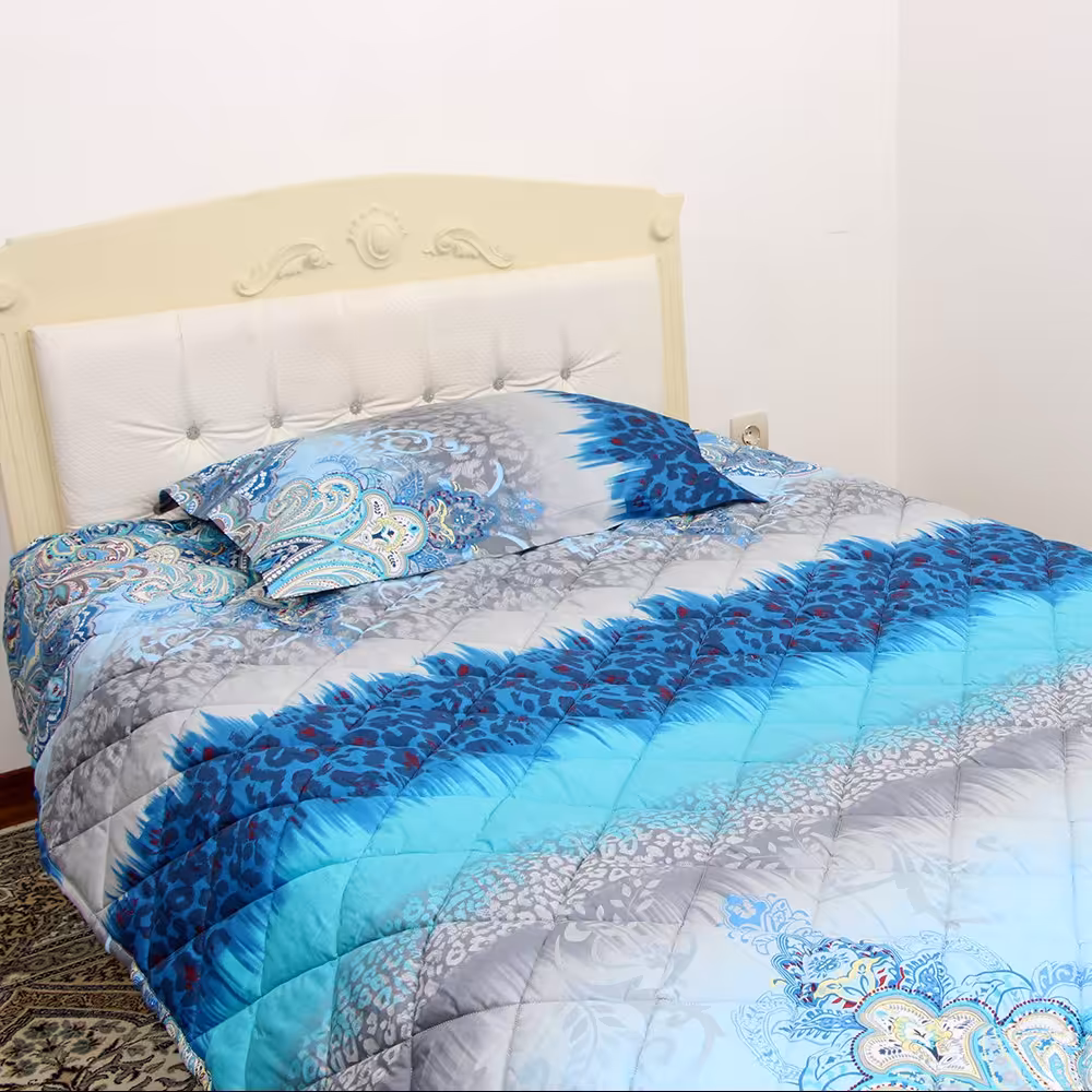 سرویس خواب یک نفره (لحاف، تشک و روبالشی) ـ طرح روناک