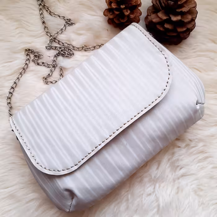 کیف دوشی دخترانه مجلسی چرم مصنوعی 