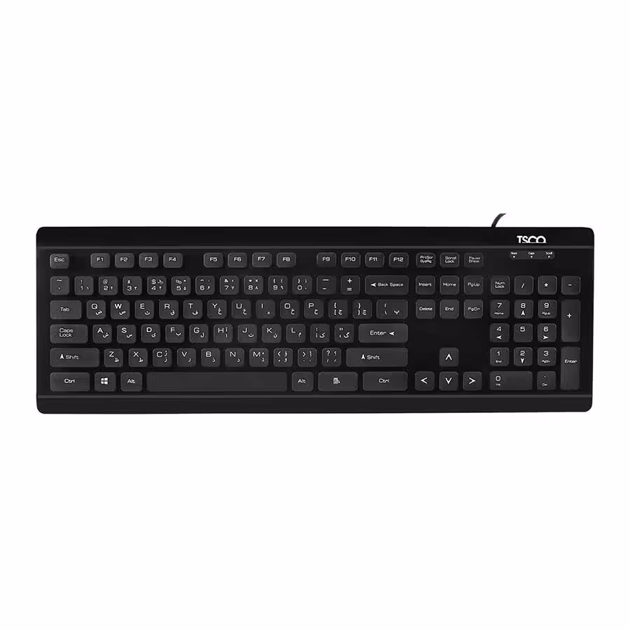 قیمت و خرید کیبورد باسیم تسکو مدل TK 8032 | یاس ارتباط