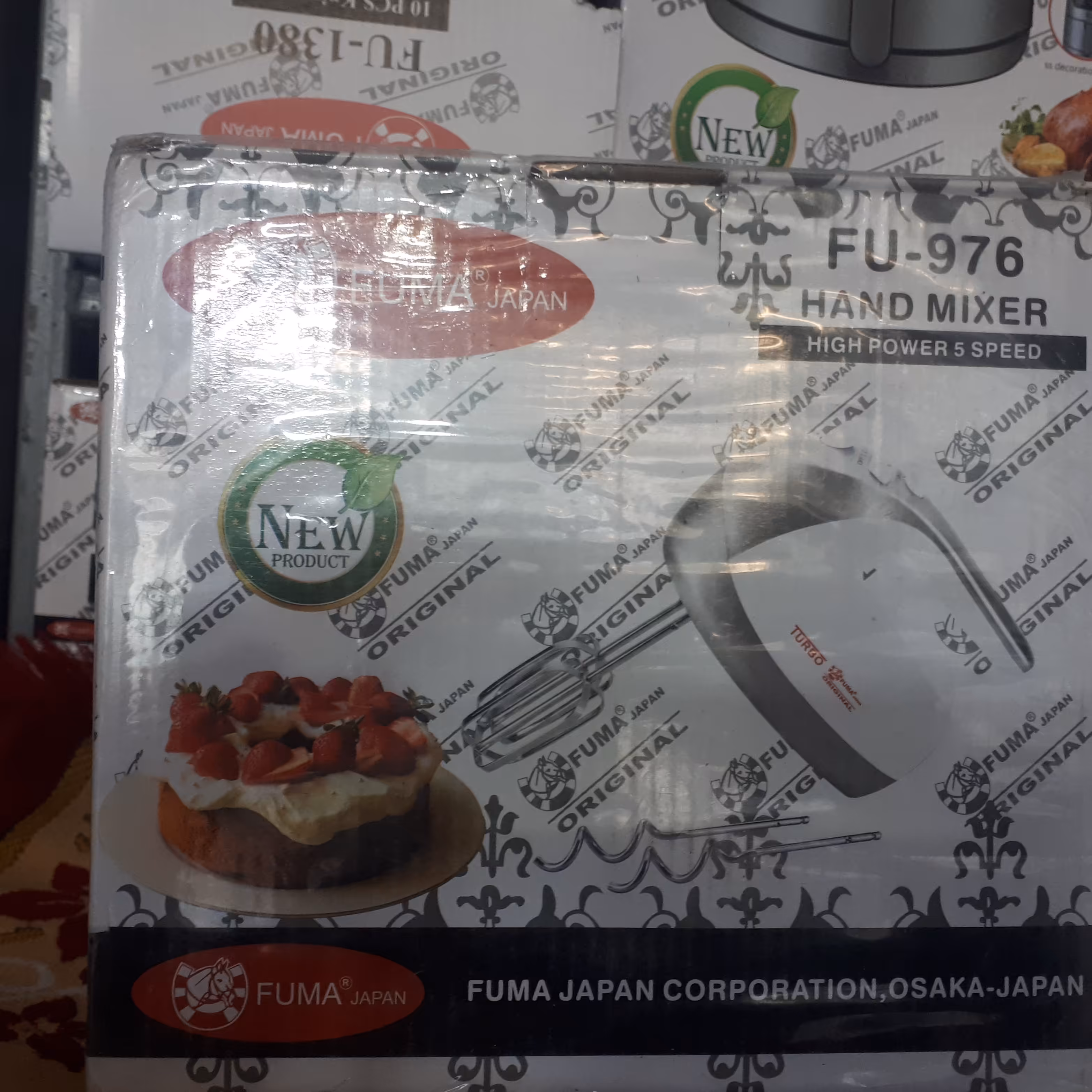 همزن دستی 976فوما500وات بدنه سفید