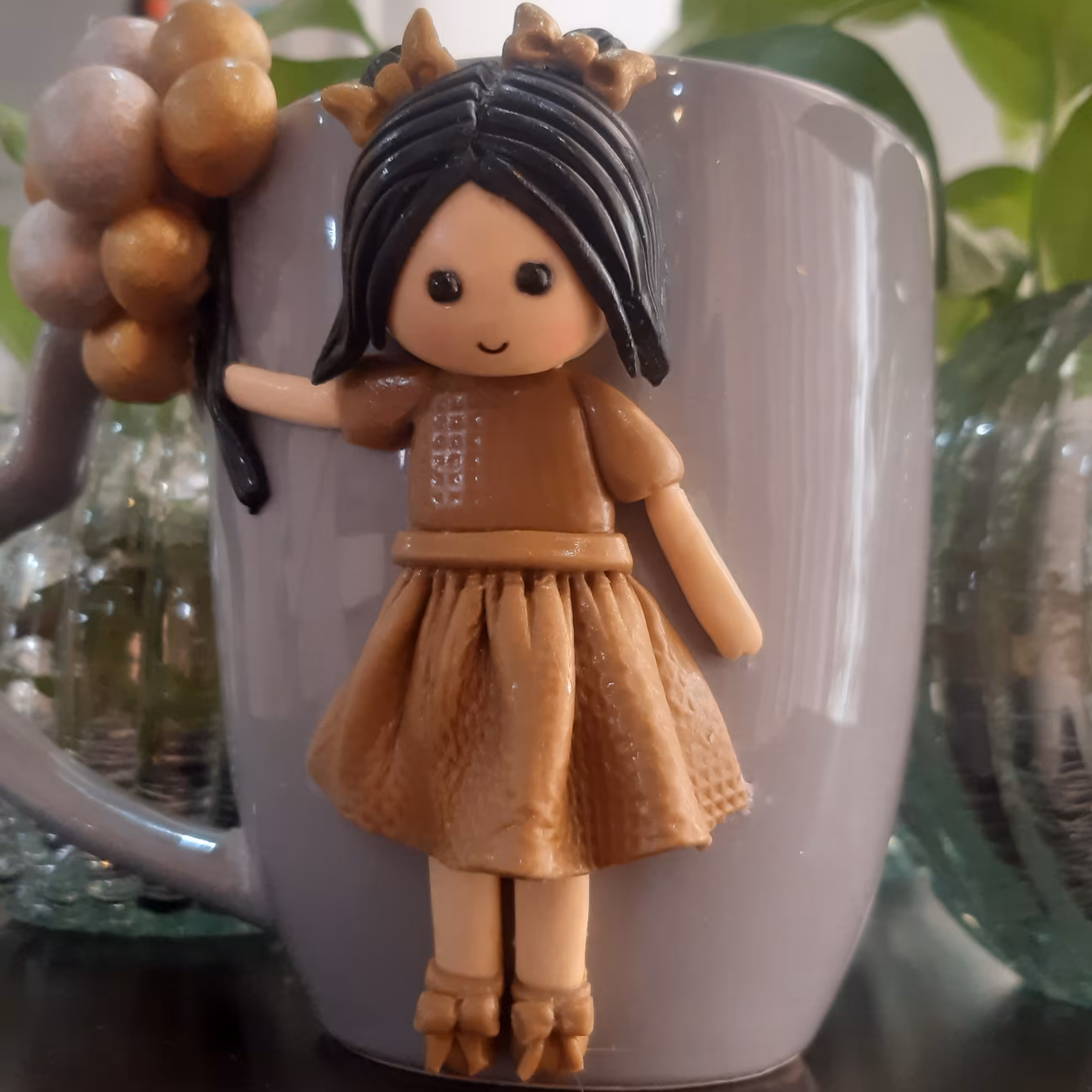 ماگ دختر بادکنکی ملوس