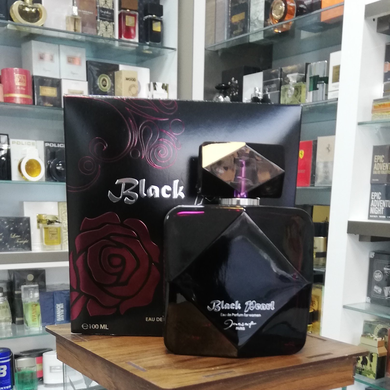 عطرادکلن زنانه ژک ساف مدل بلک پرل