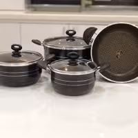 سرویس قابلمه هفت پارچه زنبوری ضخیم