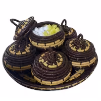 سینی و 6 قندون تگیج