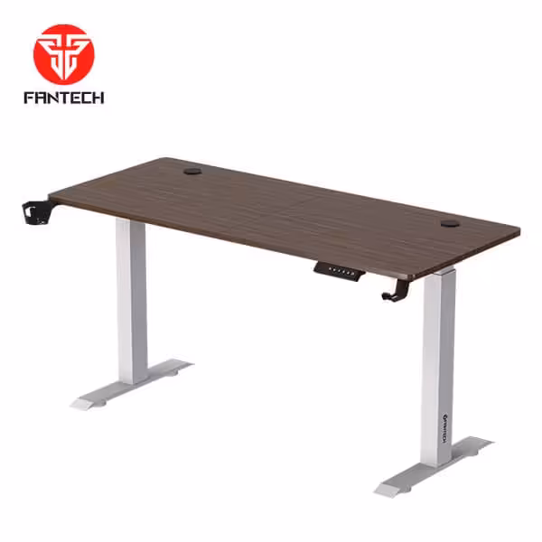 میز گیمینگ Fantech Desk GD914 Brown با تنظیم ارتفاع برقی