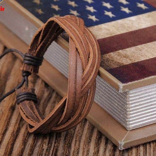 دستبند چرم اصل گاوی زنانه ومردانه در مدل های مختلف از سایز 20تا 30سانت جنس عالی وباکیفیت