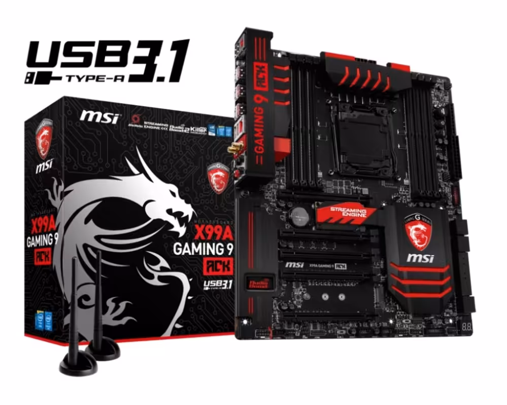 مادربرد ام اس آی X99A GAMING 9 ACK