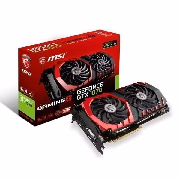 کارت گرافیک ام اس آی مدل GeForce GTX 1070 GAMING X 8GB
