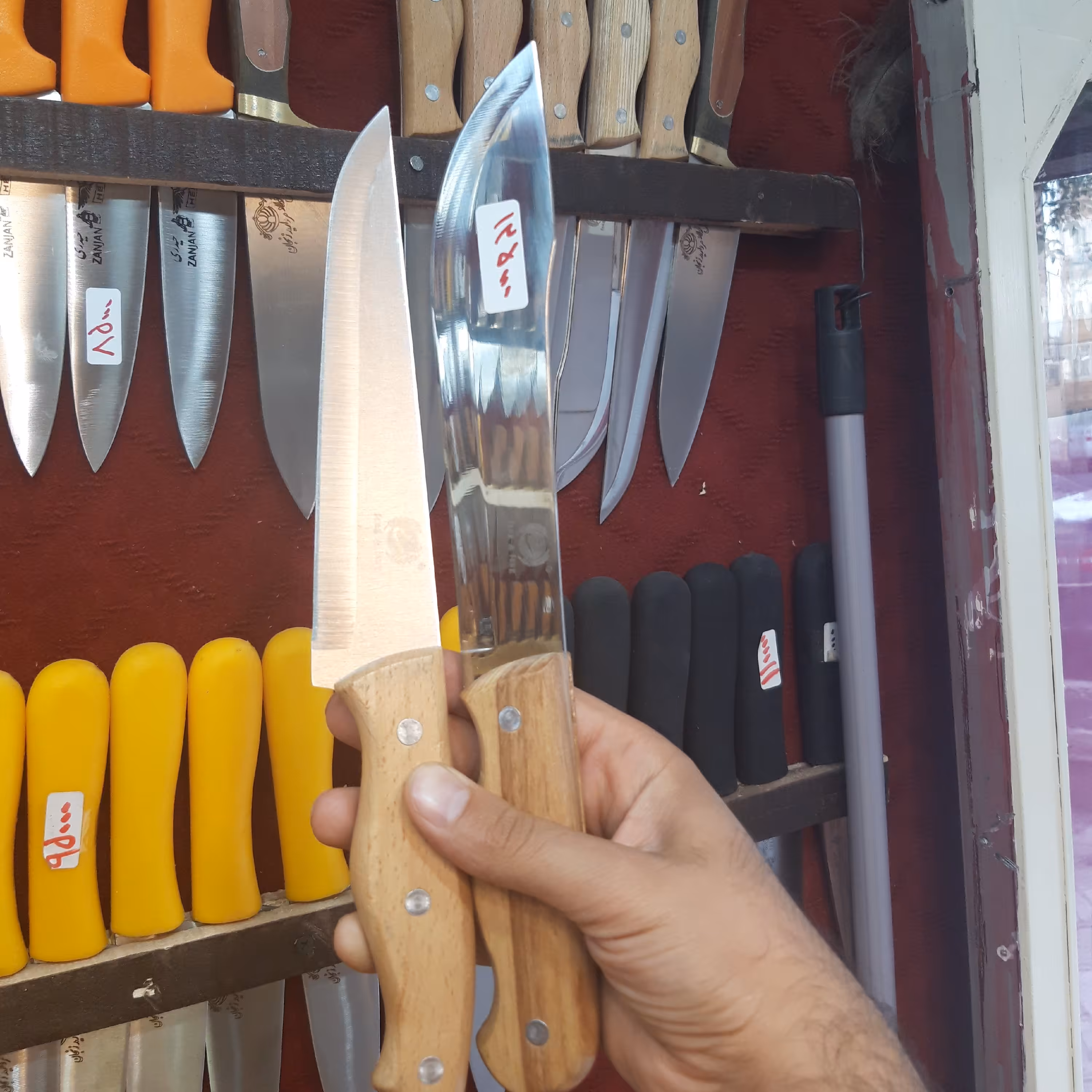 چاقو استیل خوش دست