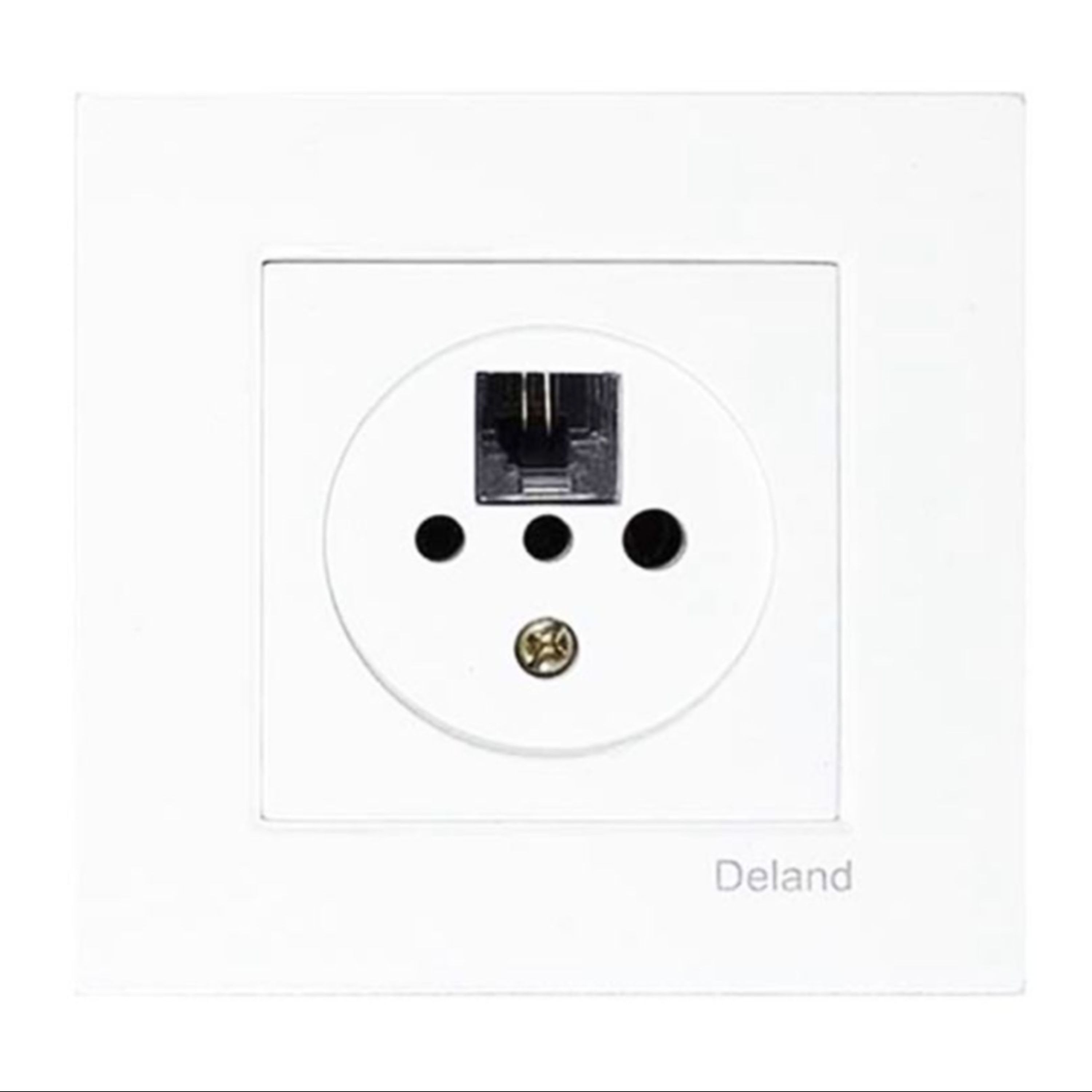 سوکت تلفن دوکاره دلند مدل آسا