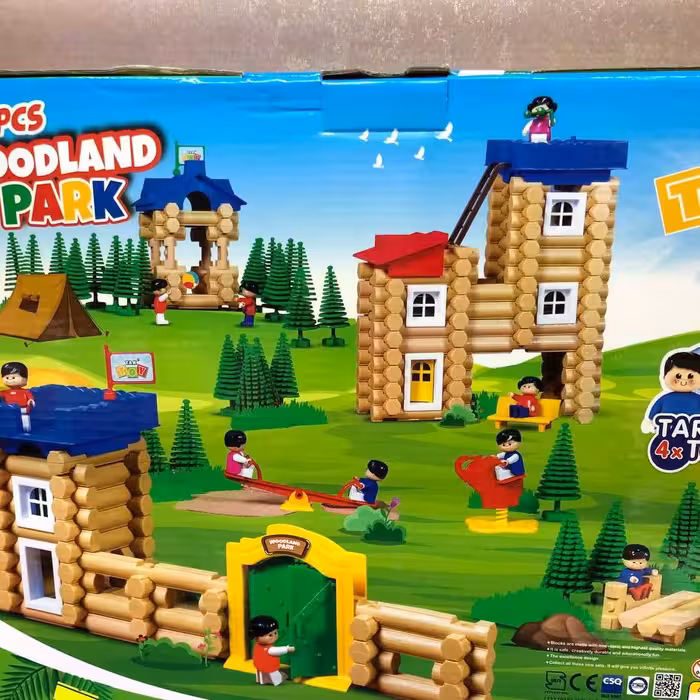 اسباب بازی بلوک خانه سازی وود لند