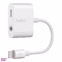 مبدل لایتنینگ به جک 3٫5 میلی متری بلکین (Belkin) مدل F8J212btWHT