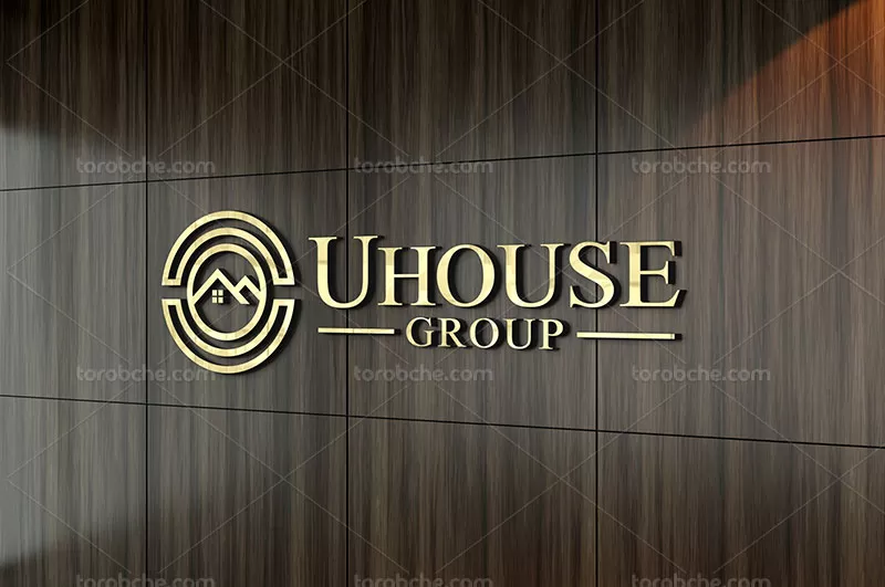 موکاپ لوگوی دیواری | گرافیک با طعم تربچه