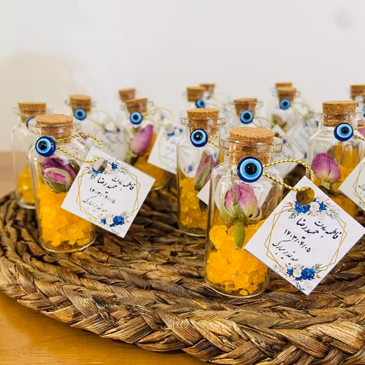 گیفت عروسی مدل نباتی 2