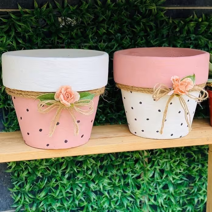 گلدان سفالی سایزبزرگ