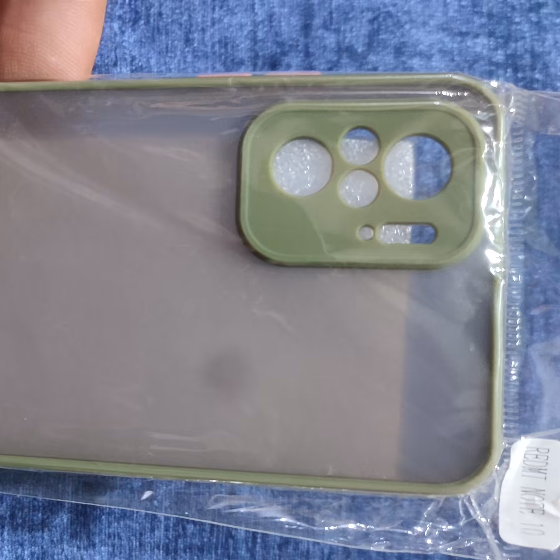 گارد پشت مات زیتونی REDMI NOTE 10 NOTE 10S