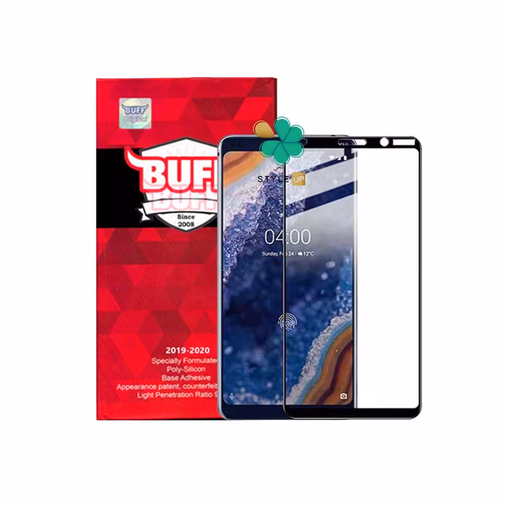 گلس محافظ صفحه گوشی نوکیا Nokia 9 PureView مدل Buff 5D