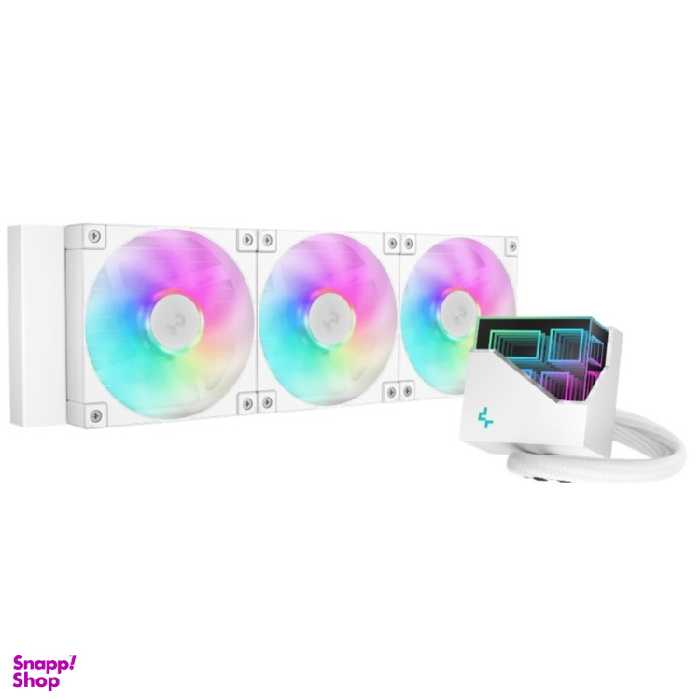 خنک کننده مایع پردازنده دیپ کول مدل LT360 ARGB WHITE