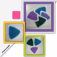 اسکاج طرح مثلث سبک با تنوع در رنگبندی