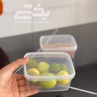 ظرف فريزری مستطيل 550 سی سی 13*10 پولاد