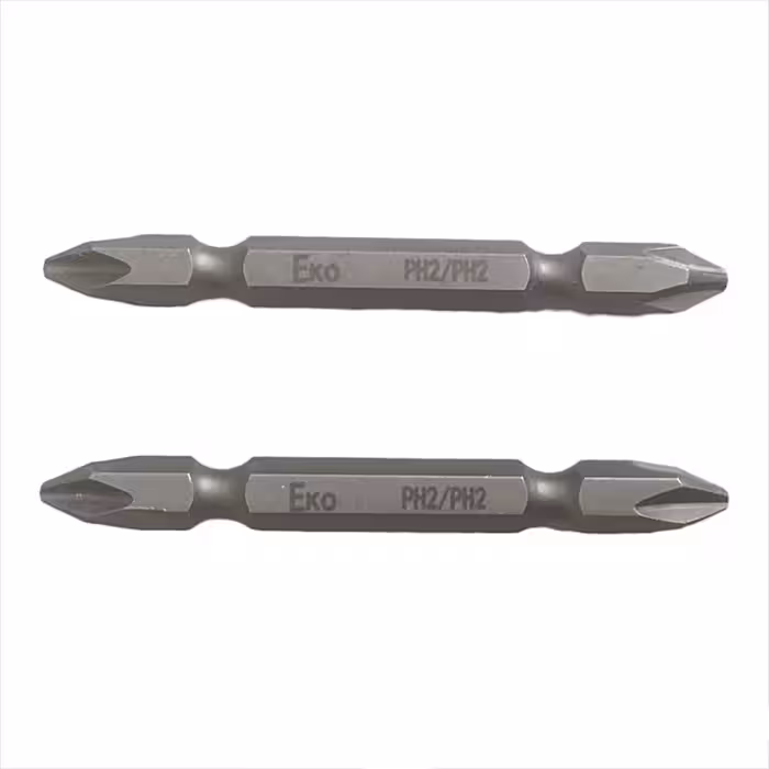 سری پیچ گوشتی دو سر چهار سو اکو ph2 تیتانیوم طلایی مدل ESB 65mm مجموعه 2 عددی