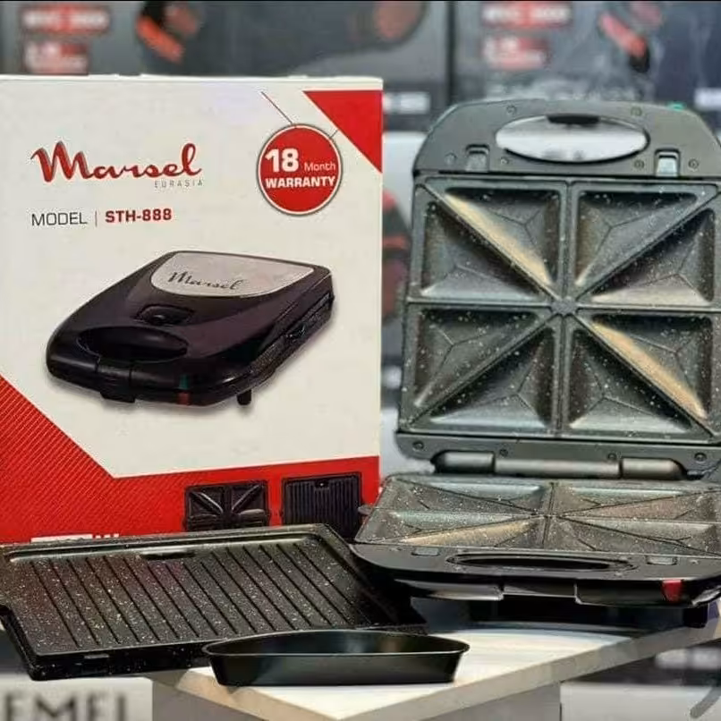 ساندویچ ساز 8تایی مارسل باضمانت(ارسال رایگان نیست)