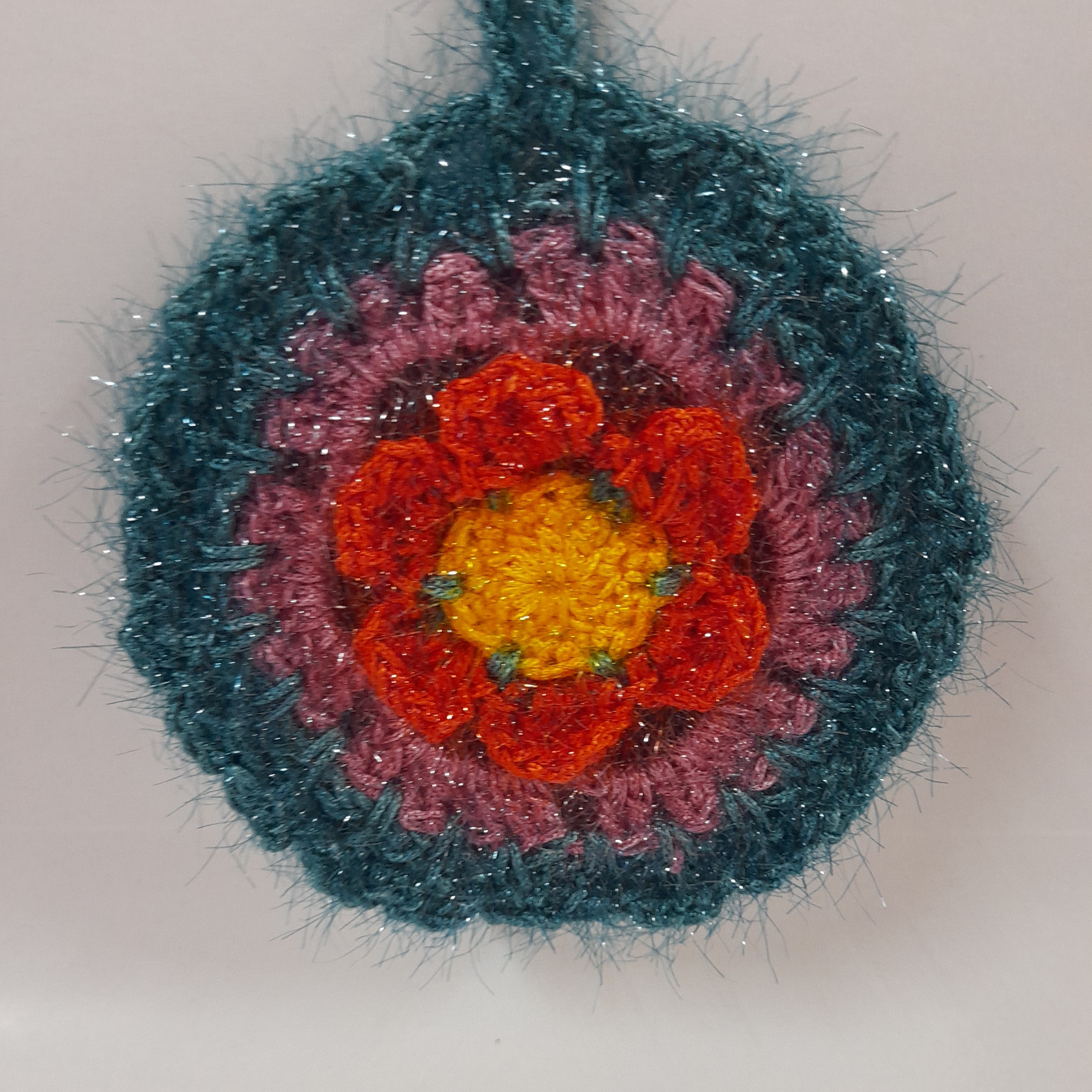 اسکاج گل سه بعدی دولایه اکسسوری آشپزخونه