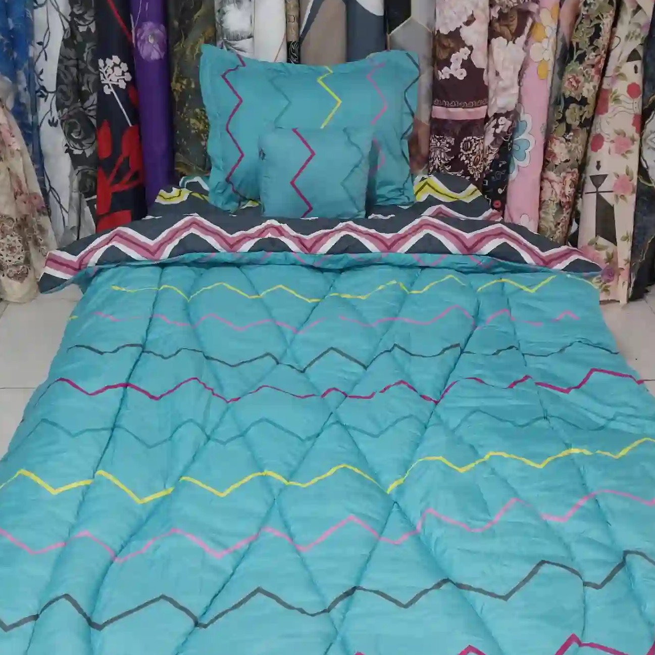 سرویس روتختی یک و نیم نفره 6تیکه طرح روز ارسال رایگان