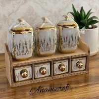 پاسماوری چینی طرح گندم