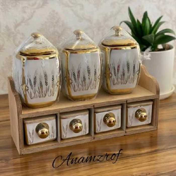 پاسماوری چینی طرح گندم