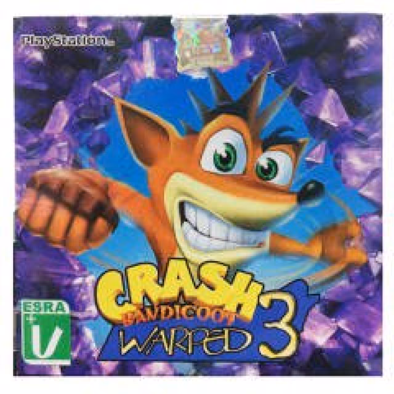 بازی Crash Bandicoot Warped 3 مخصوص ps1