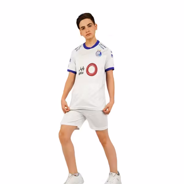 پیراهن و شورت طرح اورجینال بچه گانه استقلال 2023/2024