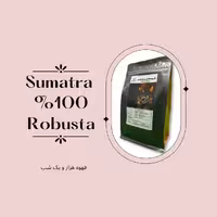 ترکیبی از دان قهوه روبوستا آمریکای جنوبی مرکزی و جنوب شرقی آسیا 500 گرم