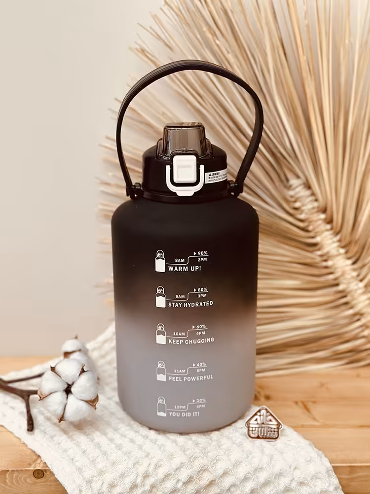 قمقمه 2 لیتری نی دار دسته دار کد001077