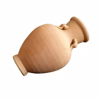 کوزه سفالی چهارقفله بزرگ