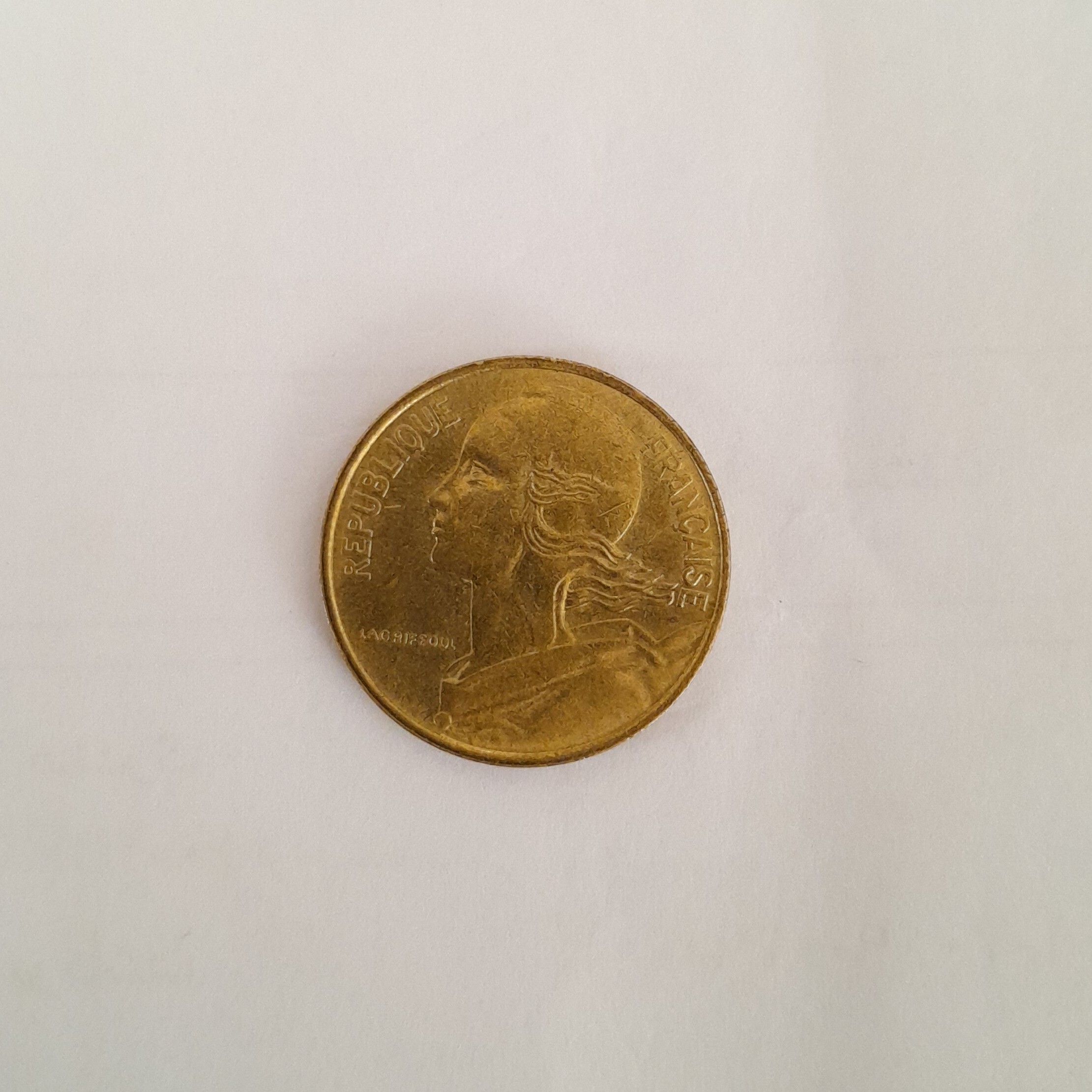 سکه 10 سنتیمر  فرانسه 