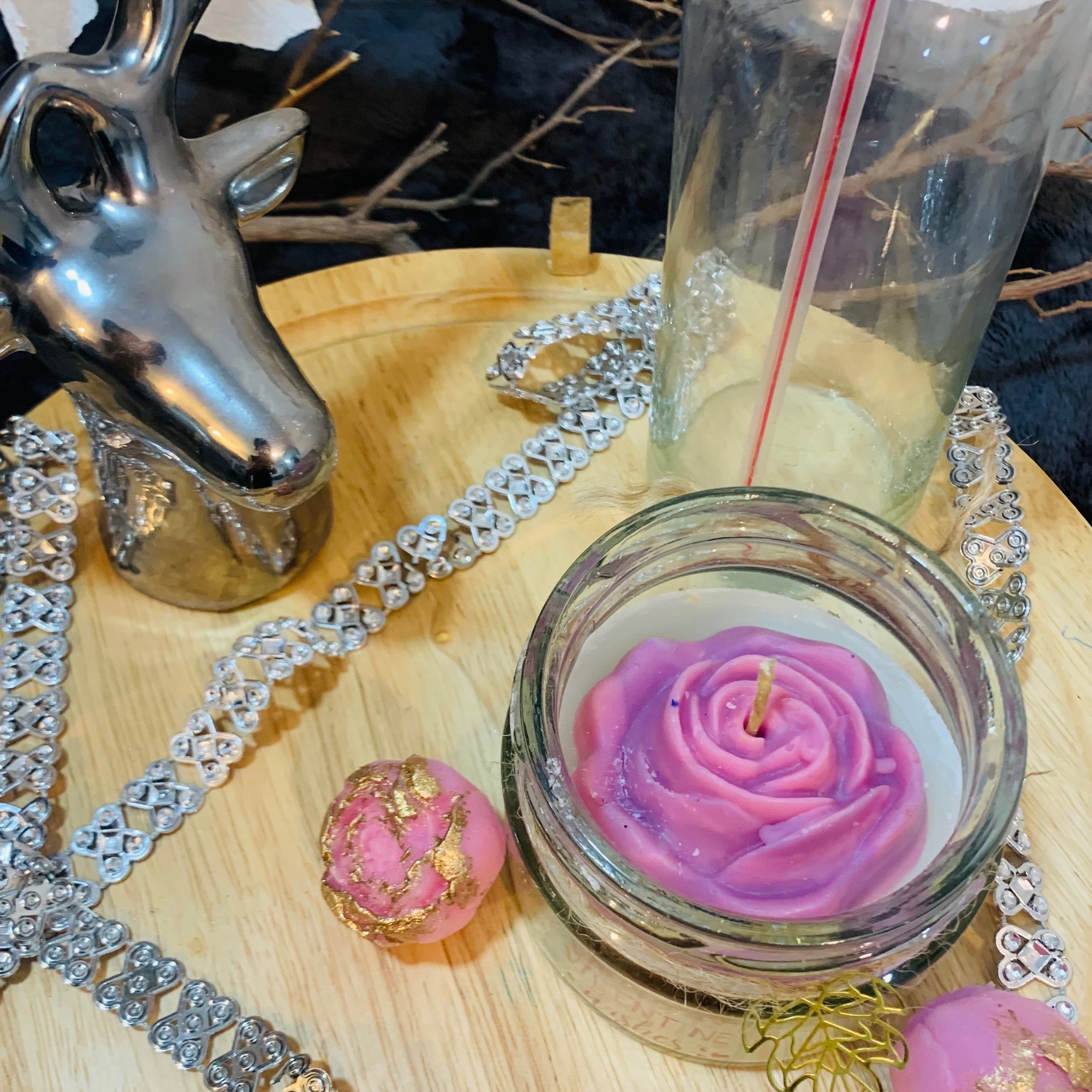 شمع جار معطر دست ساز