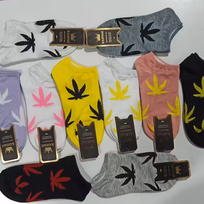 جوراب مچی فانتزی پک 12جفتی اعلا در طرح و رنگ های مختلف تولیدی رسپام