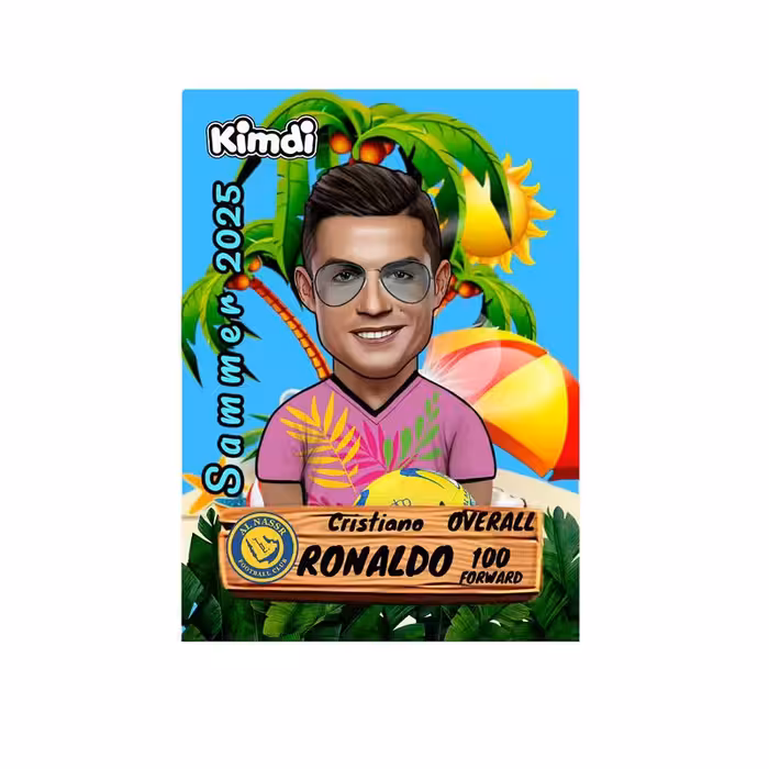 اسباب بازی شانسی کیمدی مدل رونالدو سامر 2025 summer