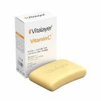پن روشن کننده صورت و بدن ویتالیر مدل Vitamin C وزن 100 گرم