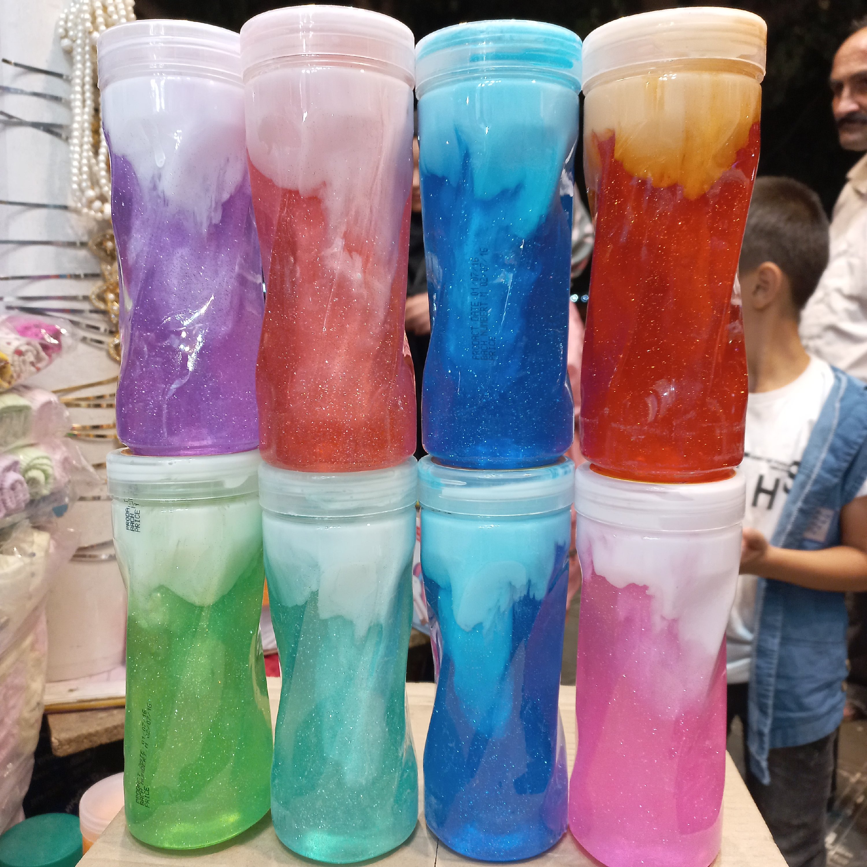 اسلایم بزرگ استوانه طرح