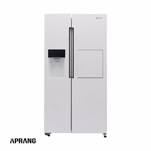 یخچال و فریزر ساید بای ساید اسنوا سری هارمونی مدل SN8-2343 - استیل