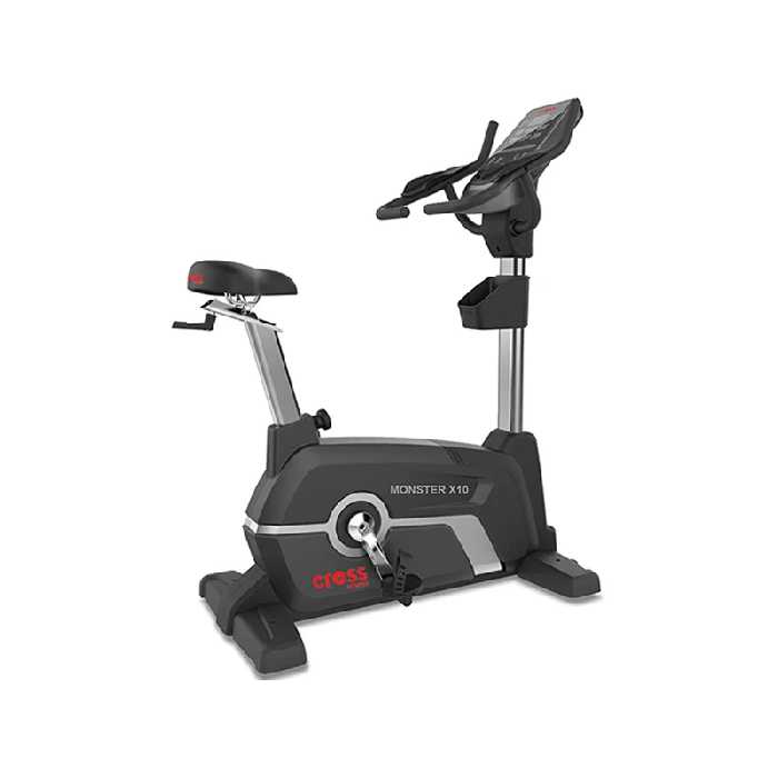 دوچرخه ثابت باشگاهی ایستاده کراس فیتنس مدل Monster X10