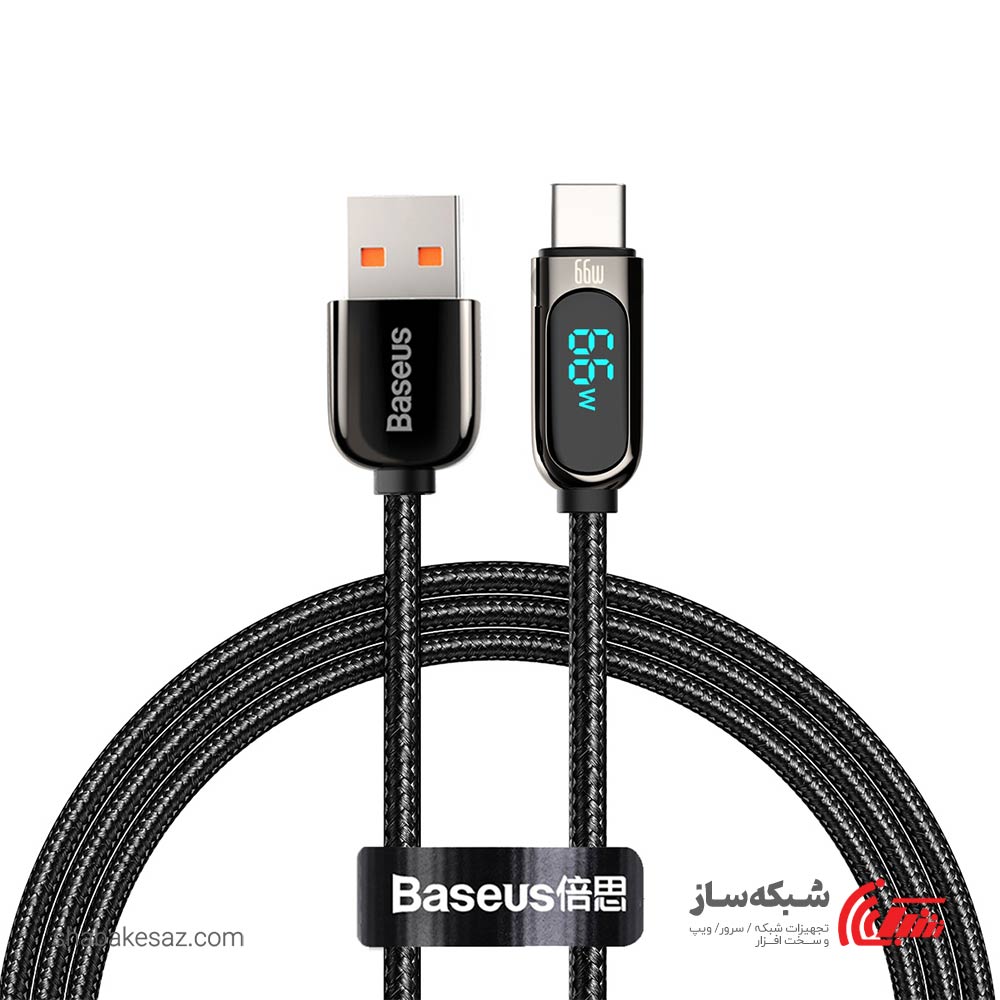قیمت و خرید کابل شارژ باسئوس Baseus CASX020001 - شبکه ساز