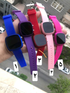 ساعت ال ای دی مربعی LED