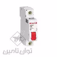 کلید مینیاتوری تک پل 16 آمپر 6kA هیمل  HDB3WN1C16