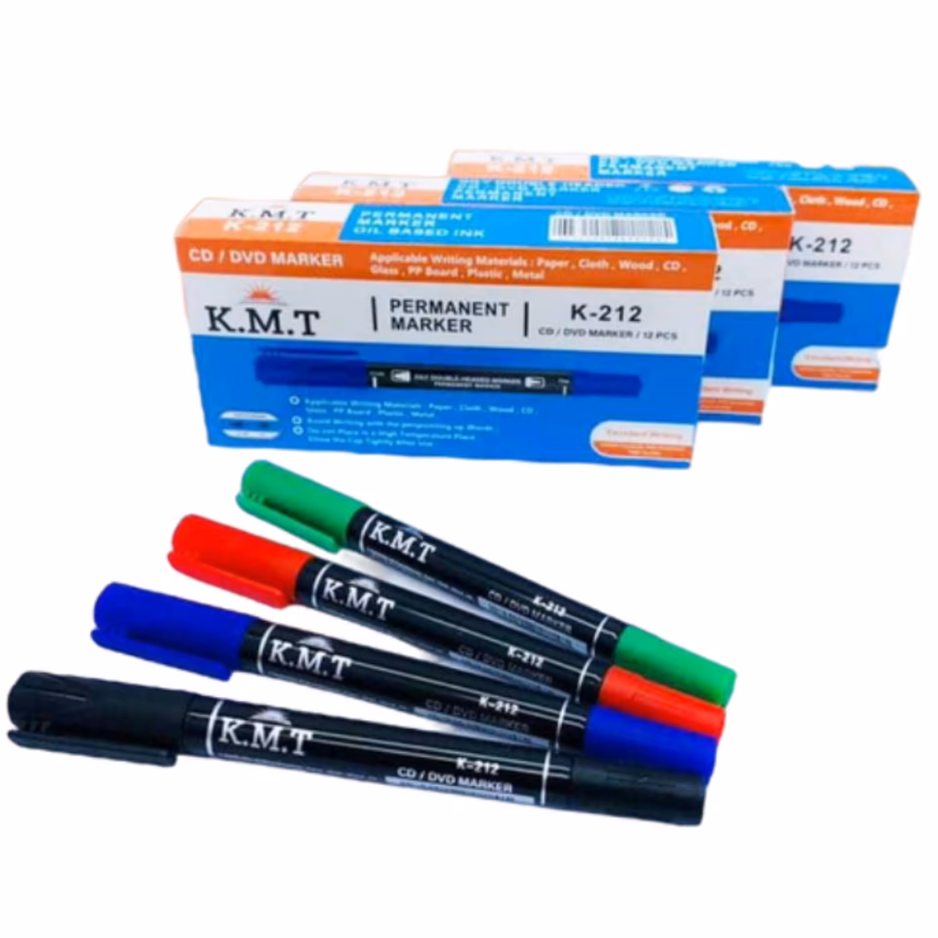 ماژیک سی دی مدل K. M. T دو سر، جین 12عددی 